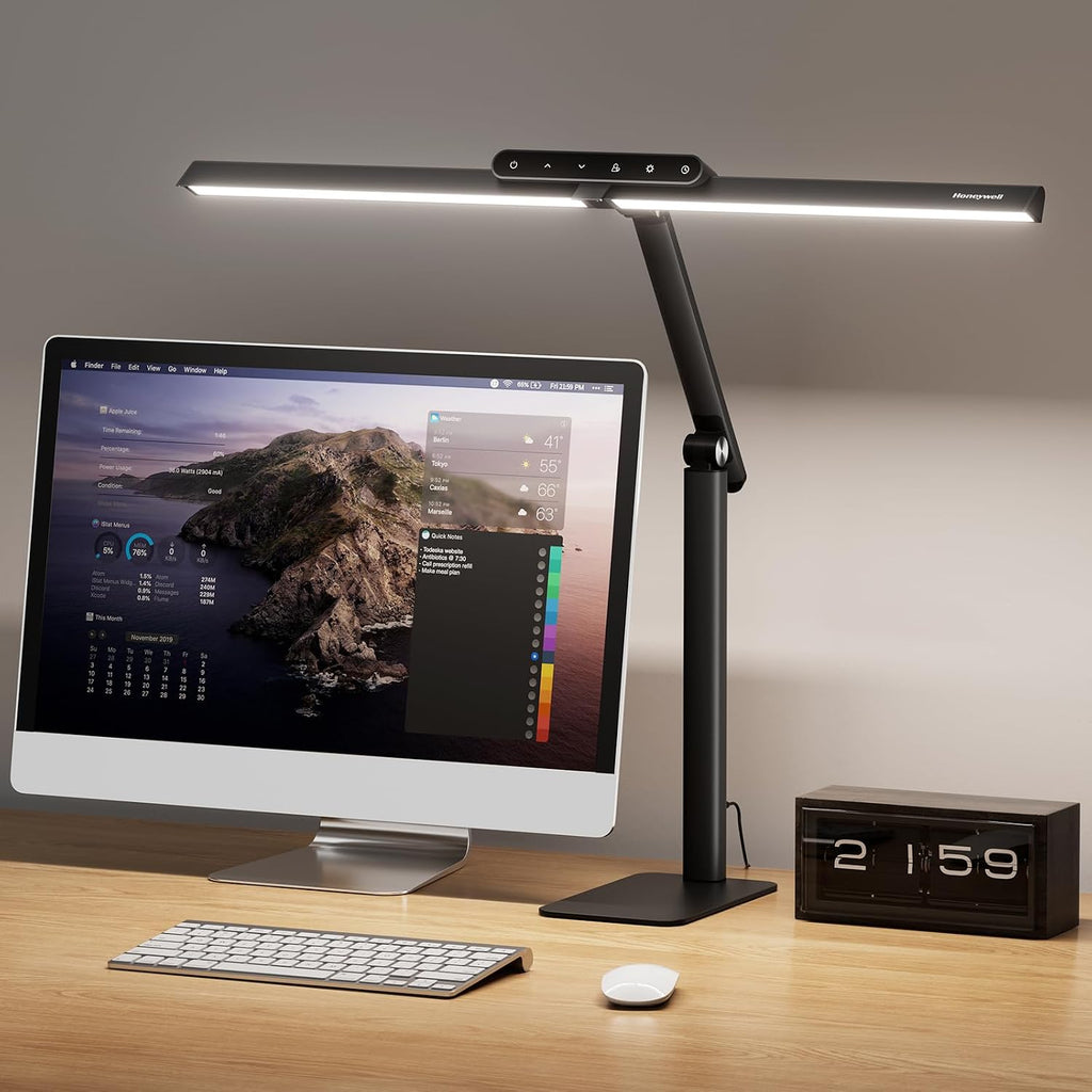 honeywell hj1bk eye-caring 1200lm led architect desk lamp, main product view