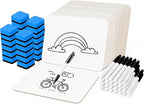 Dry Erase LapBoards, PANDRI 26 Pack Double Sided 12.5 x 9 Inch Whiteboards by PANDRI