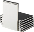 Engrowtic 6 Pack Graph Paper Spiral Notepad A5 Top Wirebound Notepad Grid by Engrowtic