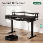 AODK Electric Standing Desk - Image 3