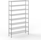 Regal Altair 14" Deep x 48" Wide x 86" Height Wire Shelving Kit | 8-Tier | NSF by Regal+Altair