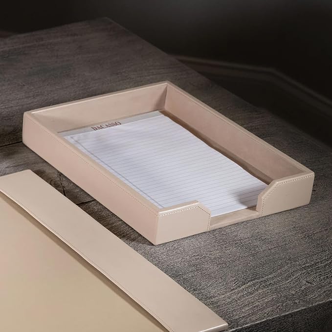 Dacasso Bonded Set Luxury Leather Desk Pad & Desk Organization Essentials - Image 8
