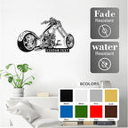 Custom Motorcycle Metal Sign Personalized Biker Name Sign Motorcycle Wall Art - Image 4