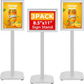 VAIIGO 3 Pack Heavy Duty Standing Sign Holder 8.5x11 Inch by VAIIGO