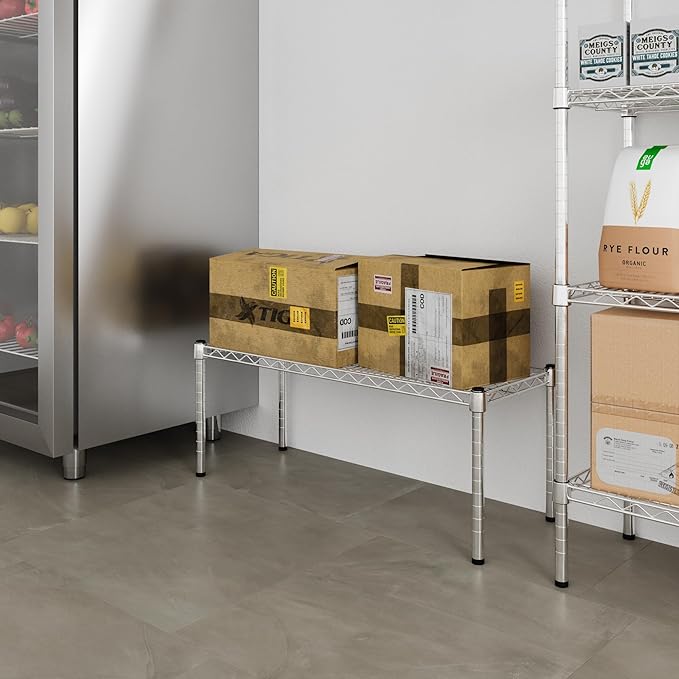 Regal Altair 14" Deep x 36" Wide x 14" Height Wire Shelving Kit | 1-Tier | NSF - Image 6