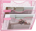 EASEPRES Mail Organizer Wall Mount Hanging File Holder Storage, Metal Chicken by EASEPRES