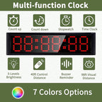Large LED Display Digital Race Timer Clock - Image 2