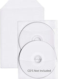 100 Clear CPP Movie Plastic Sleeves + 2 Disc Non-Woven Sleeves by StarTechDeals by Unknown