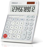 OSALO Desktop Calculators VAT Tax Function Large Display Big Buttons 12 Digit by OSALOWelcomesYou