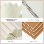 Leelosp 12 Pack Small Spiral Notebook 5 x 7 Inch Lined College Ruled Spiral - Image 2