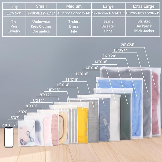 Svaldo Clothing Bags, Sweater Dress, T Shirt Packaging Shipping, 3 Mil - Image 3