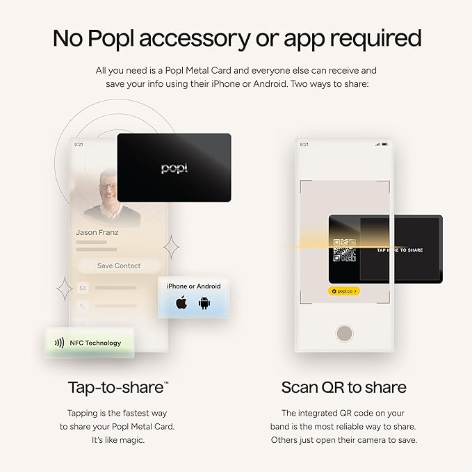 Popl Smart NFC Business Card - Image 3