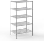 Regal Altair 24" Deep x 36" Wide x 64" Height Wire Shelving Kit | 5-Tier | NSF by Regal+Altair