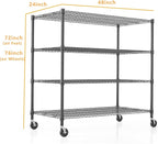 Himimi 4 Tier Wire Shelving - Image 3