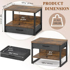 MARTY Printer Stand with Storage Drawer - Image 3