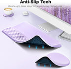 Ospelelf Ergonomic Mouse Pad and Keyboard Stand Wrist Rest Set, Memory Foam - Image 5