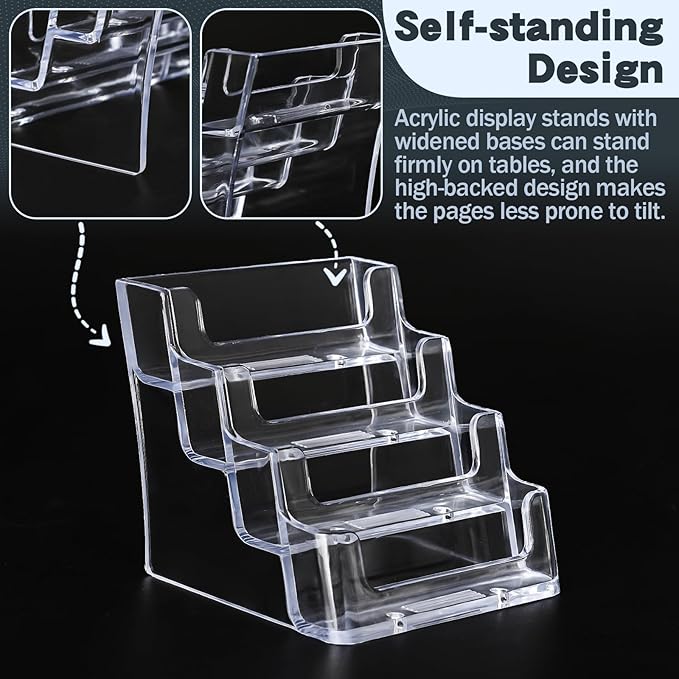 xydstay Acrylic Business Card Holder - Image 2