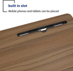 Rolling Laptop Desk Stand Up Desk Adjustable Mobile Laptop Desk, DlandHome 23.6 - Image 6