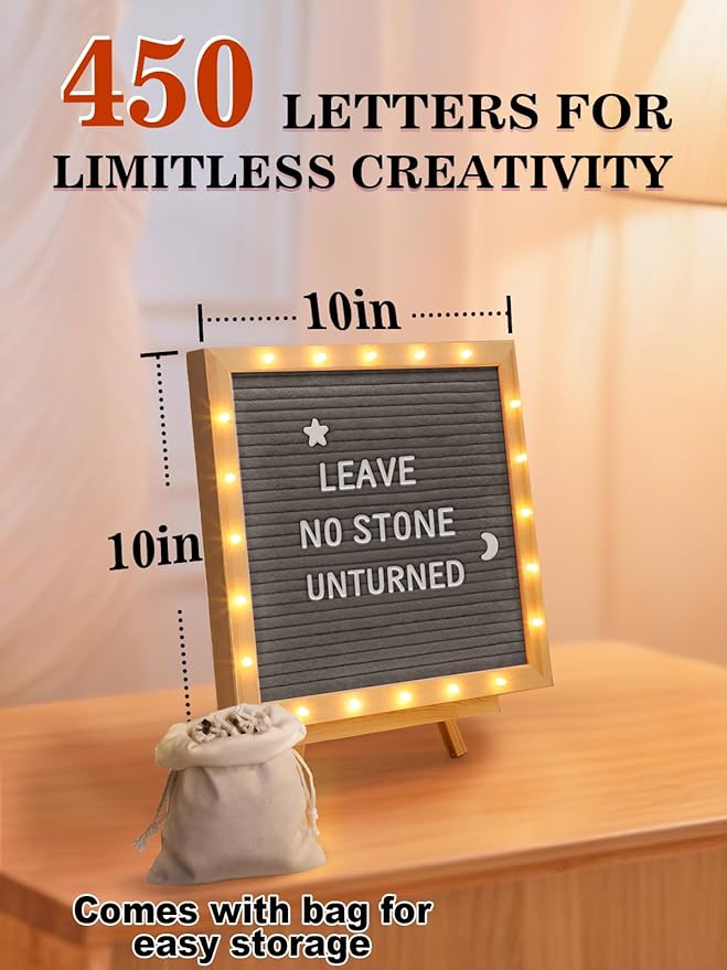 Changeable Felt Letter Board - Image 2