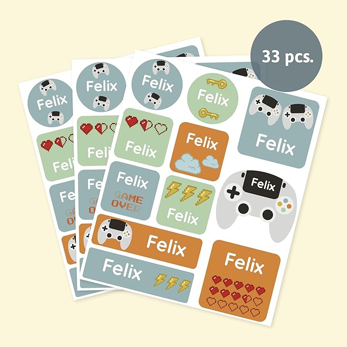 Large Name Labels for Kids - Image 4