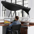 Adjustable Office Cubicle Desk Shade –Blocks Light and Visual Distractions - Image 7