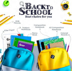 Rosmonde College Ruled Composition Notebooks 5 Pack, 200 Pages, 9-3/4" x 7-1/2" - Image 5