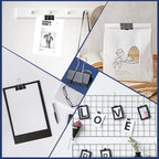 72 Pcs Extra Large Binder Clips 2 Inch Paper Clip Large Binding Clip, Jumbo - Image 6