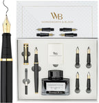 Wordsworth & Black Fountain Pen Gift Set, Includes Bottle, 6 Cartridges by WordsworthBlack