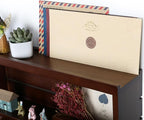 Mutsault Key Holder for Wall, Mail Organizer Wall Mounted, Luxury Walnut - Image 5