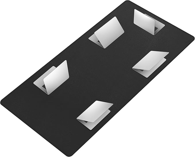 CENNBIE 71" x 35.5" Leather Desk Mat, Extra Large Desk Pad Blotter Protector by CENNBIE