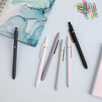 Ddaowanx Gel Pens, 0.7mm Quick Dry Black Ink, Fine Point Smooth Writing Pens - Image 5