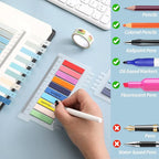 2000Pcs Sticky Tabs for Annotating Books, Page Markers for Notebooks - Image 3