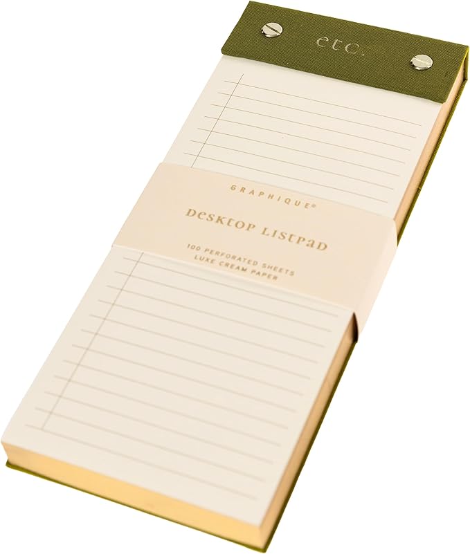 Graphique Post-Bound List Pad Luxe Collection, Perforated Sheets To-Do Notepad - Image 5