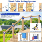 CKE 20 Pack 45 Degree Angle Beveled Protector Sleeves, Wood Post Protector - Image 6