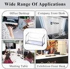 Clear Acrylic Business Card Holder, Name Card Organizer - Image 6