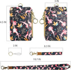 Cute Axolotl Badge Holder with Lanyard, Women's Lanyard Wallet, Id Badges Holder - Image 2