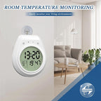 USAOSHOP Bathroom Clock Waterproof Shower Timer, Digital Wall Clock - Image 5