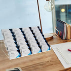 Vevitts Acrylic Business Card Holder - Image 6