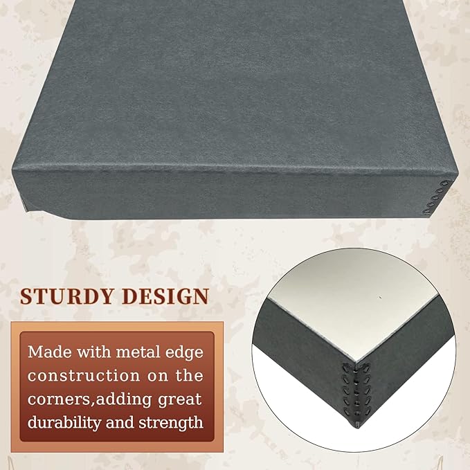 Golden State Art, Archival Folio Storage Box 11x14, Clamshell Design - Image 3