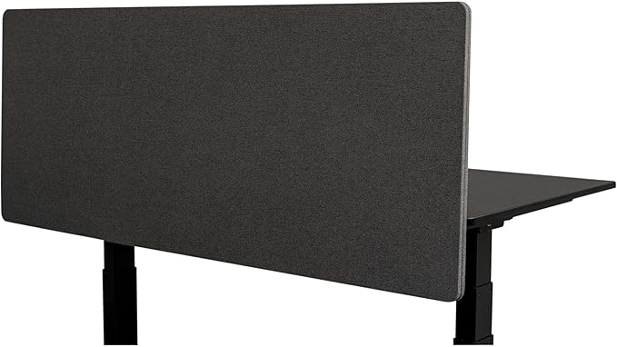 Stand Up Desk Store ReFocus Clamp-on Acoustic Desk Divider Privacy Panel That by SStandUpDeskStore