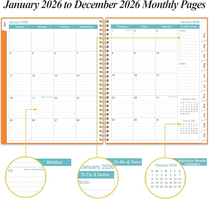 2026 Planner - Planner 2026 from January 2026 to December 2026 - Image 4