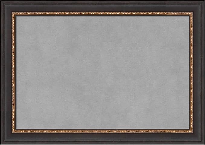Amanti Art Black Framed Magnetic Board 15x21 Small Vision Board by AmantiArt