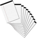8 Pack Legal Pads 4x6 Inch 30 Sheets Mini Lined Paper Pads by notepads