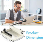 Paper Cutter 12 Inch, Heavy Duty Paper Cutter - Image 4