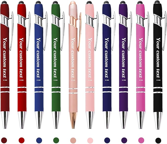 CRME Custom Pens Personalized Pen in Bulk Customized Pens Engraved Grip by Unknown
