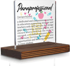 Paraprofessional Gifts, Thank You Desk Sign by Pariveca