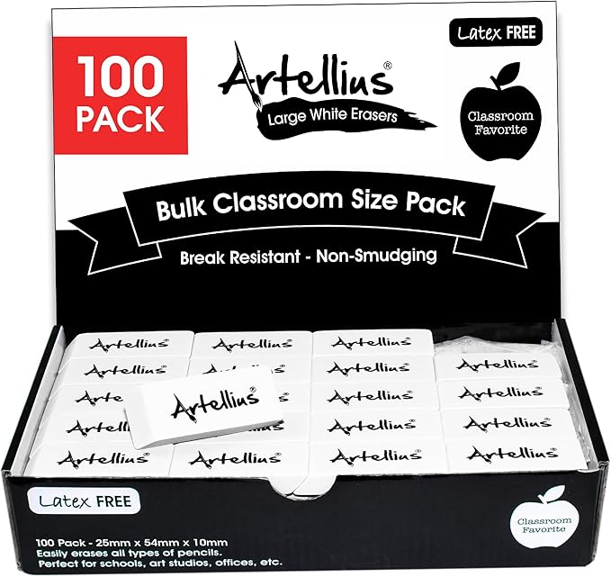 Artellius Erasers by Artellius
