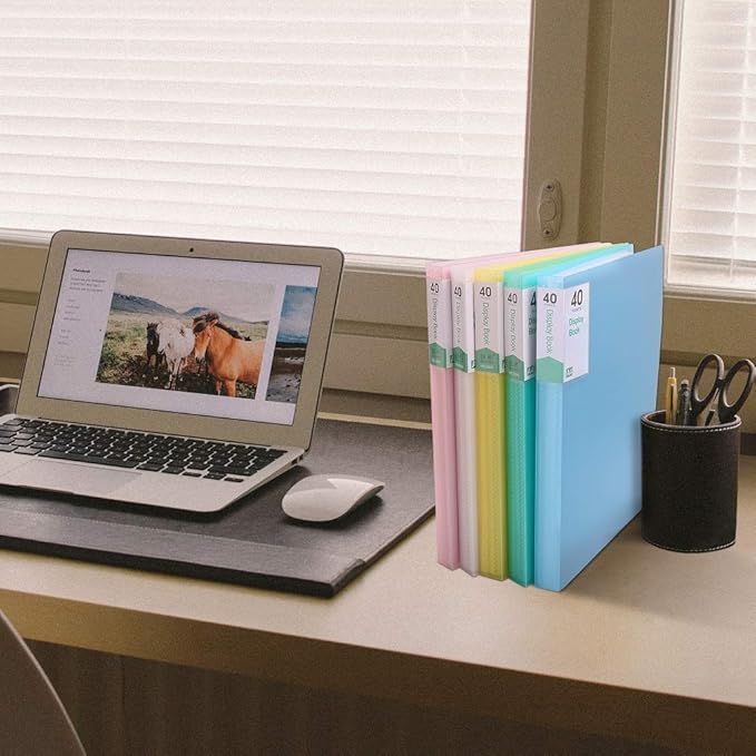 Phyxin 60-Pocket Portfolio Binder Organizer, Binder Sheet Protectors 8.5" x 11" - Image 6