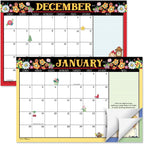 Current 2026 Desk Calendar Pad | Mary Englebreit, 11" x 16-1/4", Large 24-Month, Bookstore-Quality, For Kitchen & Office