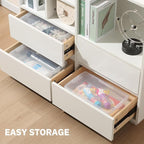 Naivees Shoe Storage Box Clear Plastic Stackable Storage box - Image 5